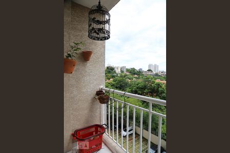 Varanda da Sala de apartamento à venda com 3 quartos, 60m² em Pirajussara, São Paulo