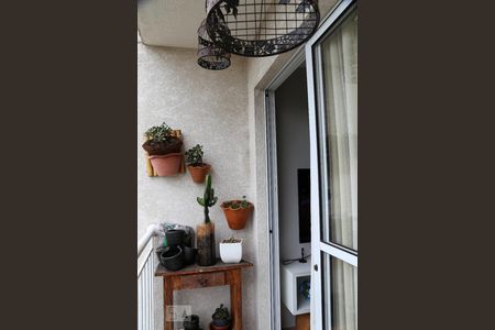 Varanda da Sala de apartamento à venda com 3 quartos, 60m² em Pirajussara, São Paulo