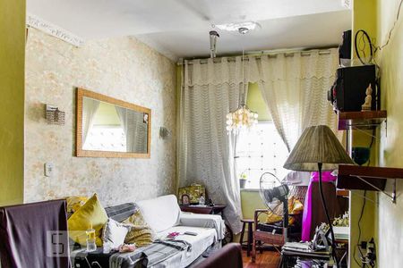 Sala de apartamento à venda com 1 quarto, 40m² em Cacuia, Rio de Janeiro