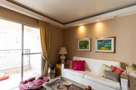 Sala de apartamento à venda com 2 quartos, 78m² em Vila Gumercindo, São Paulo