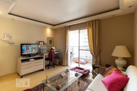 Sala de apartamento à venda com 2 quartos, 78m² em Vila Gumercindo, São Paulo