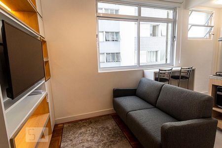 Sala de apartamento para alugar com 1 quarto, 43m² em Vila Buarque, São Paulo
