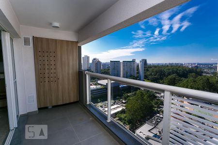 Kinect- varanda de kitnet/studio para alugar com 1 quarto, 40m² em Vila Andrade, São Paulo