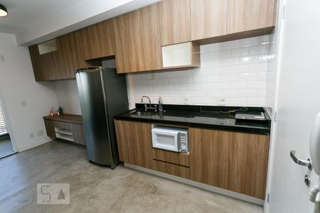 Kinect-cozinha de kitnet/studio para alugar com 1 quarto, 40m² em Vila Andrade, São Paulo