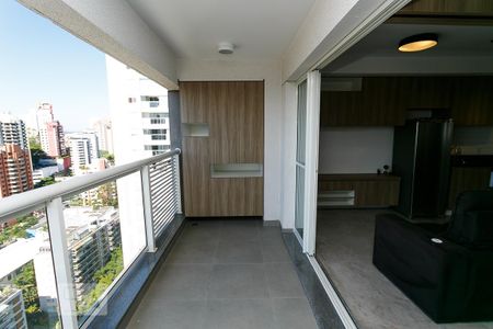 Kinect- varanda de kitnet/studio para alugar com 1 quarto, 40m² em Vila Andrade, São Paulo