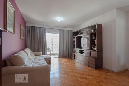 Sala de apartamento à venda com 3 quartos, 148m² em Consolação, São Paulo