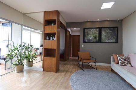 Sala de apartamento para alugar com 3 quartos, 75m² em Parque Amazônia, Goiânia