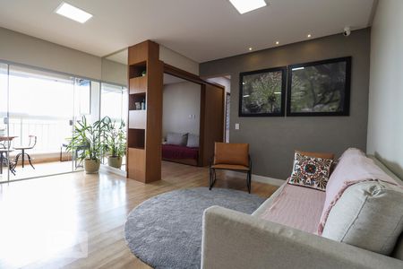 Sala de apartamento para alugar com 3 quartos, 75m² em Parque Amazônia, Goiânia