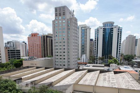 Vista do Quarto de apartamento para alugar com 2 quartos, 49m² em Indianópolis, São Paulo