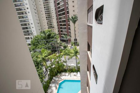 Vista da Sala de apartamento para alugar com 2 quartos, 49m² em Indianópolis, São Paulo