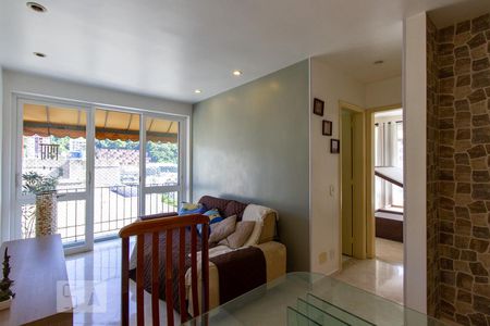 Sala de apartamento para alugar com 2 quartos, 56m² em Humaitá, Rio de Janeiro