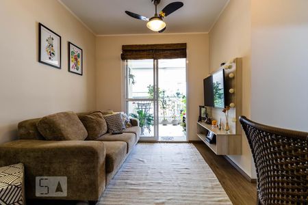 Sala de apartamento à venda com 3 quartos, 72m² em Jardim da Glória, São Paulo