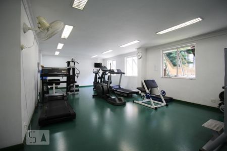 Área comum - Academia de apartamento para alugar com 2 quartos, 72m² em Moema, São Paulo