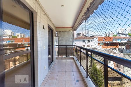 Varanda da Sala de apartamento para alugar com 4 quartos, 130m² em Todos Os Santos, Rio de Janeiro
