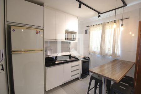 Sala / Cozinha de casa de condomínio à venda com 1 quarto, 38m² em Parada Inglesa, São Paulo