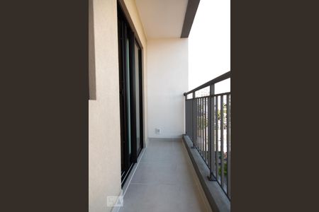 Varanda de kitnet/studio à venda com 1 quarto, 25m² em Indianópolis, São Paulo