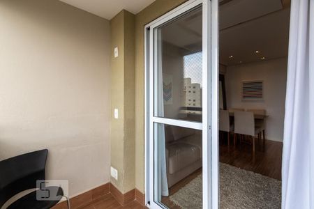 Varanda da Sala de apartamento à venda com 2 quartos, 51m² em Vila Andrade, São Paulo