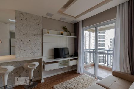 Sala de apartamento à venda com 2 quartos, 51m² em Vila Andrade, São Paulo