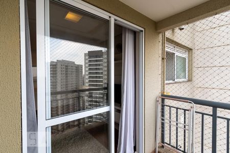 Varanda da Sala de apartamento à venda com 2 quartos, 51m² em Vila Andrade, São Paulo