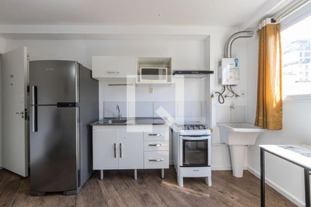 Sala, Cozinha e Área de Serviço de kitnet/studio para alugar com 1 quarto, 40m² em Brás, São Paulo