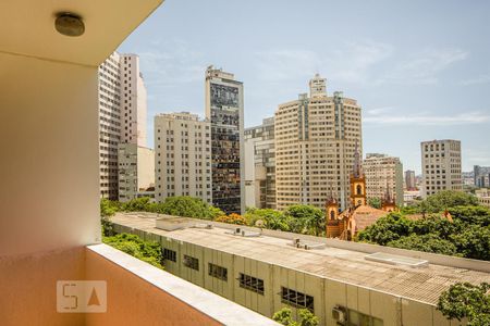 Vista da Varanda da Sala de apartamento à venda com 4 quartos, 131m² em Centro, Belo Horizonte
