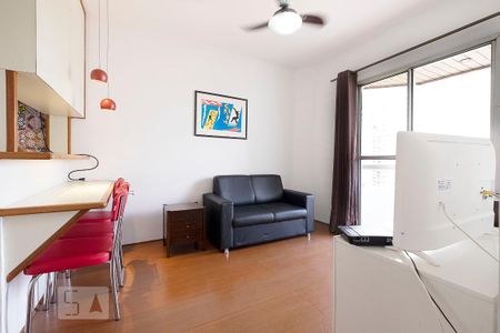Sala de apartamento para alugar com 1 quarto, 40m² em Vila Mariana, São Paulo