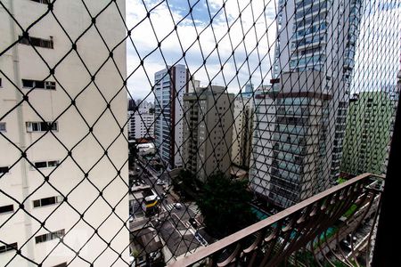 Vista da Sacada de apartamento para alugar com 3 quartos, 120m² em Brooklin, São Paulo