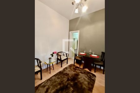 Sala  de apartamento à venda com 1 quarto, 34m² em Copacabana, Rio de Janeiro