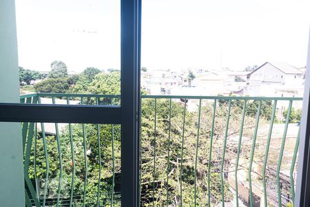 Vista da Sala de apartamento para alugar com 2 quartos, 56m² em Parque Císper, São Paulo