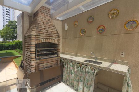 Churrasqueira - Condomínio de apartamento para alugar com 3 quartos, 96m² em Campo Belo, São Paulo