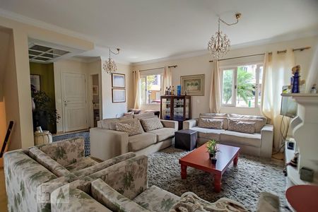 Sala de Estar/Jantar de casa de condomínio para alugar com 4 quartos, 339m² em Vila São Silvestre, São Paulo