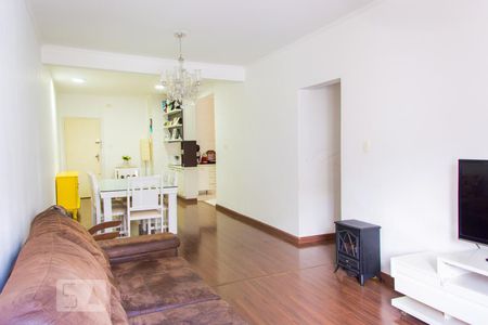 Sala de Estar de apartamento à venda com 3 quartos, 106m² em Vila Bastos, Santo André