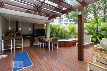 Apartamento à venda com 120m², 3 quartos e 2 vagasChurrasqueira