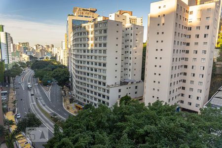 Vista da Sala de apartamento à venda com 2 quartos, 49m² em Bela Vista, São Paulo