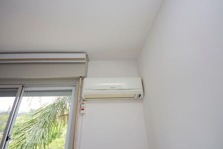 Ar do quarto de apartamento à venda com 1 quarto, 40m² em Petrópolis, Porto Alegre