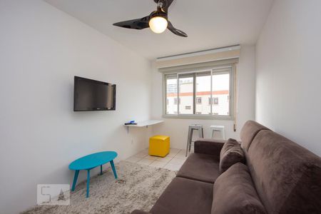 Sala de apartamento à venda com 1 quarto, 40m² em Petrópolis, Porto Alegre
