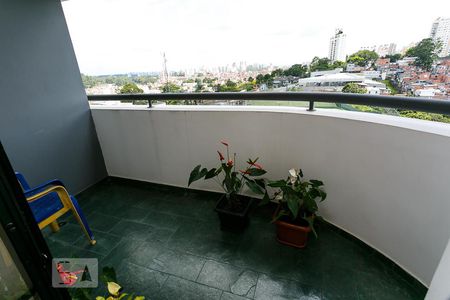 Varanda da Sala de apartamento à venda com 3 quartos, 110m² em Fazenda Morumbi, São Paulo