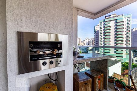 Varanda gourmet de apartamento à venda com 3 quartos, 116m² em Santa Rosa, Niterói