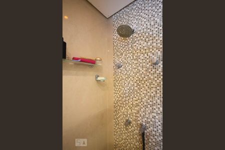 Apartamento à venda com 317m², 4 quartos e 5 vagasChuveiro do banheiro da suíte 3