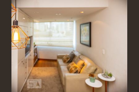 Sala de apartamento à venda com 2 quartos, 55m² em Indianópolis, São Paulo