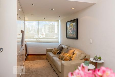 Sala de apartamento à venda com 2 quartos, 55m² em Indianópolis, São Paulo