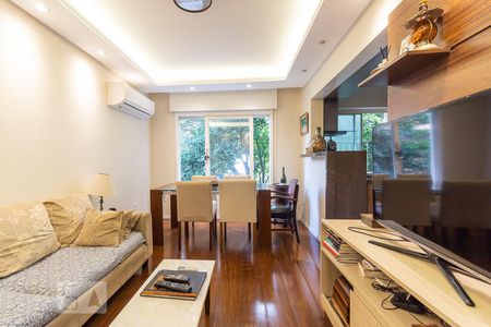 Sala de Apartamento com 2 quartos, 75m² Higienópolis