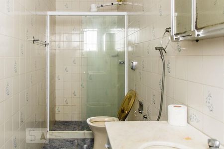 Banheiro da Suíte de apartamento à venda com 3 quartos, 180m² em Jardim Carioca, Rio de Janeiro
