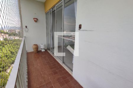 Varanda da Sala 1 de apartamento à venda com 3 quartos, 198m² em Pechincha, Rio de Janeiro