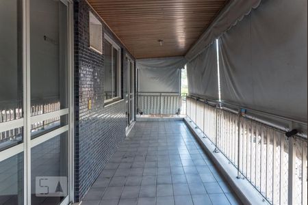 Varanda da Sala   de apartamento para alugar com 3 quartos, 120m² em Grajau, Rio de Janeiro