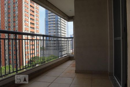 Varanda da Sala de apartamento para alugar com 3 quartos, 96m² em Vila Gertrudes, São Paulo