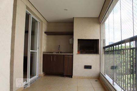 Varanda da Sala de apartamento para alugar com 3 quartos, 96m² em Vila Gertrudes, São Paulo