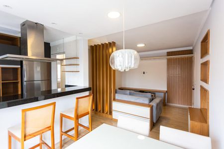 Sala de apartamento à venda com 2 quartos, 50m² em Vila Indiana, São Paulo