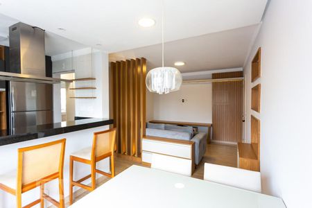 Sala de apartamento à venda com 2 quartos, 50m² em Vila Indiana, São Paulo