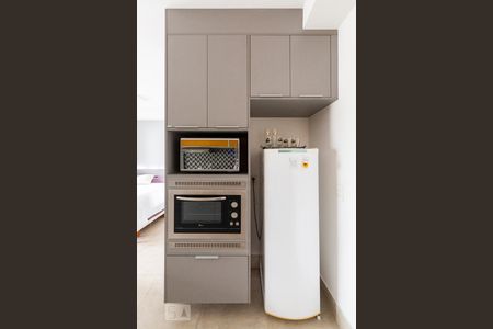 Studio para alugar com 47m², 1 quarto e 1 vaga Studio para alugar com 47m², 1 quarto e 1 vagaCozinha